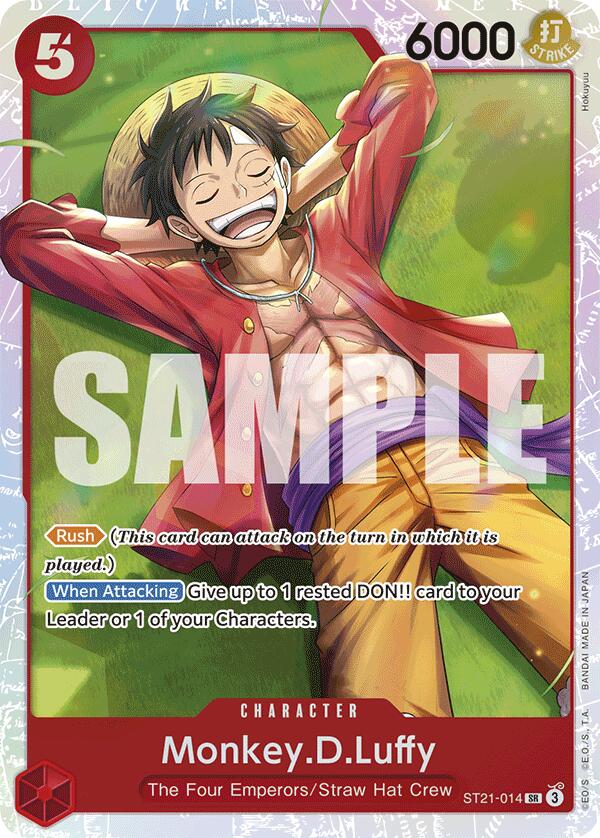 Monkey.D.Luffy [Starter Deck EX: Gear 5] | Deep Dive Games St. Marys