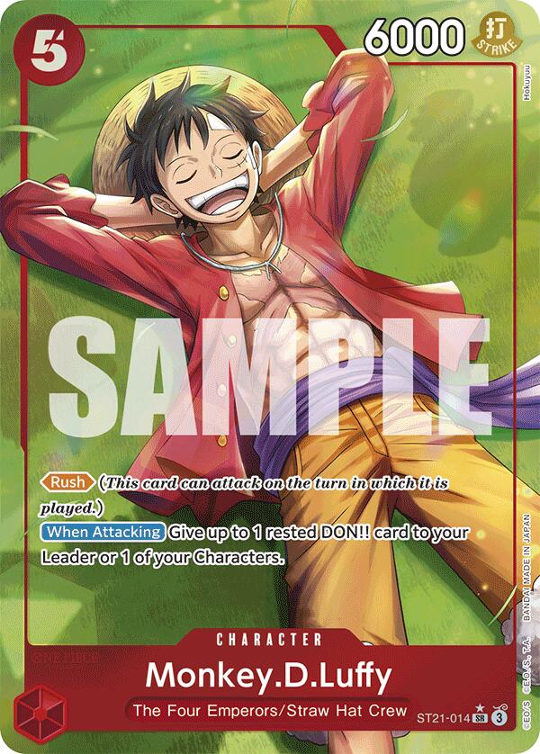 Monkey.D.Luffy (Parallel) [Starter Deck EX: Gear 5] | Deep Dive Games St. Marys