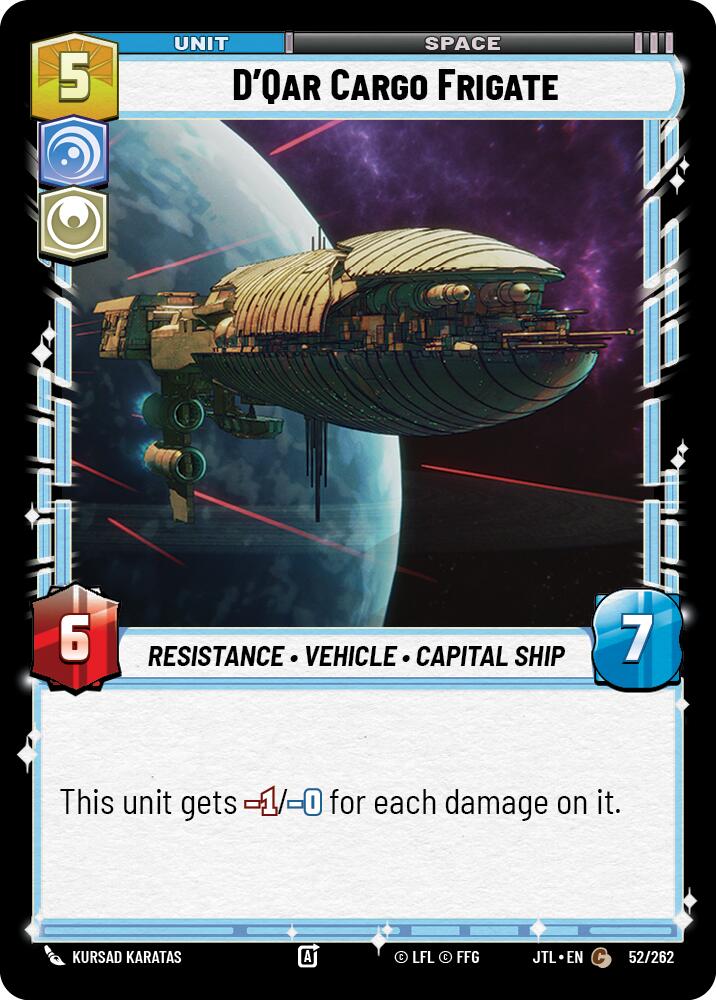 D'Qar Cargo Frigate (52/252) (52/252) [Jump to Lightspeed] | Deep Dive Games St. Marys