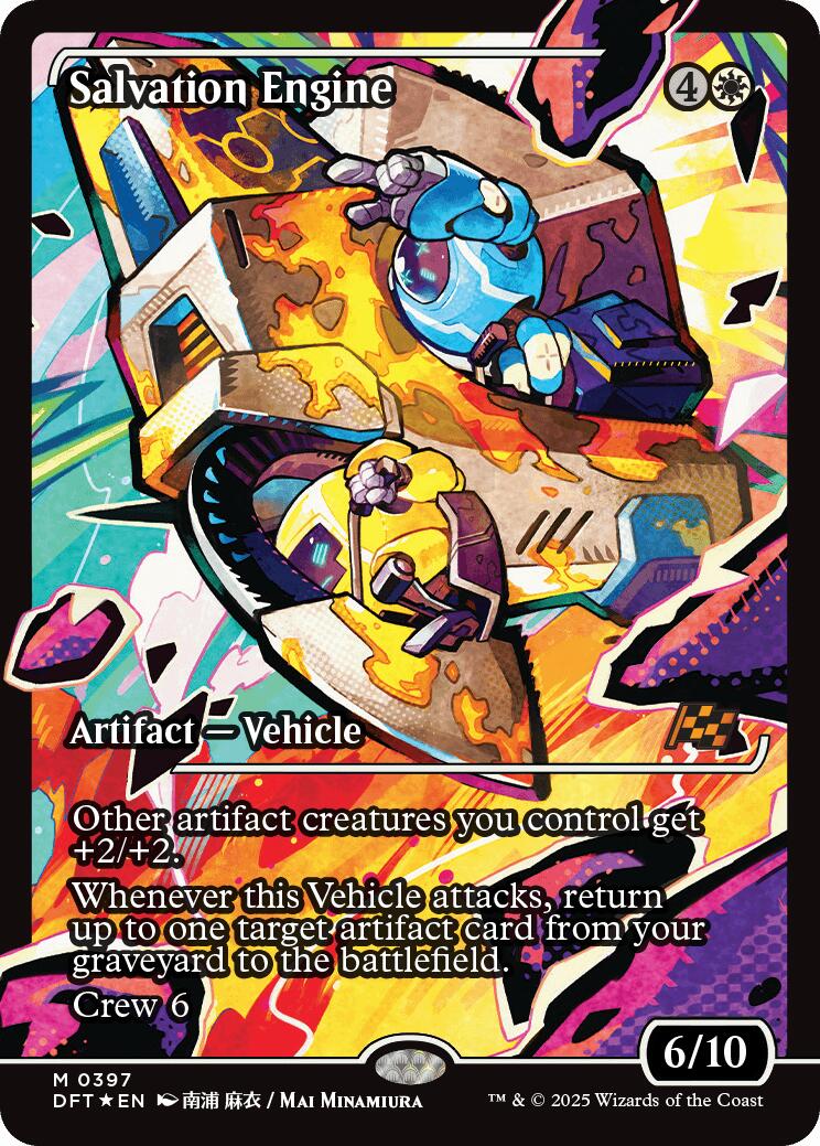 Salvation Engine (Showcase) (Japanese) [Aetherdrift] | Deep Dive Games St. Marys