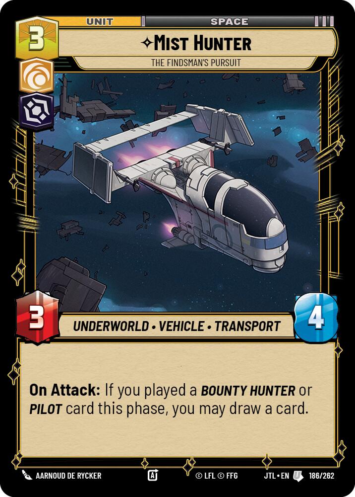Mist Hunter - The Findsman's Pursuit (186/262) (186/257) [Jump to Lightspeed] | Deep Dive Games St. Marys