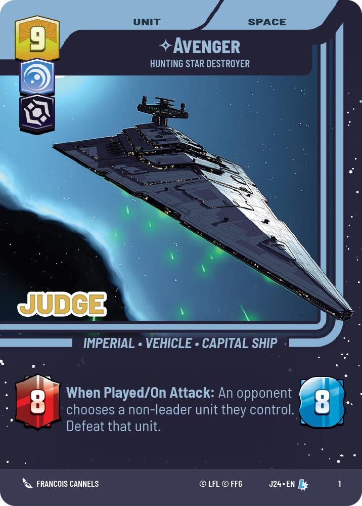 Avenger - Hunting Star Destroyer (1) (1) [Judge Promos] | Deep Dive Games St. Marys