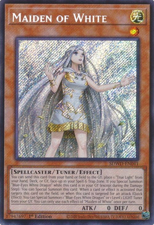 Maiden of White (Secret Rare) [SDWD-EN041] Secret Rare | Deep Dive Games St. Marys