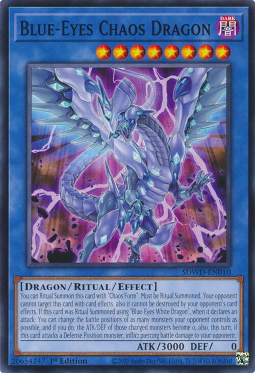 Blue-Eyes Chaos Dragon [SDWD-EN010] Common | Deep Dive Games St. Marys