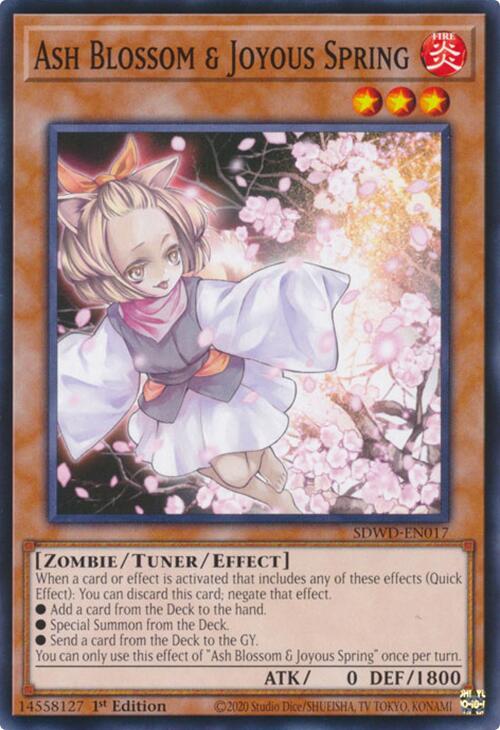 Ash Blossom & Joyous Spring [SDWD-EN017] Common | Deep Dive Games St. Marys