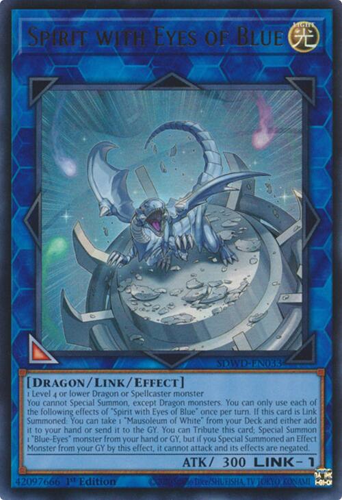 Spirit with Eyes of Blue [SDWD-EN033] Ultra Rare | Deep Dive Games St. Marys