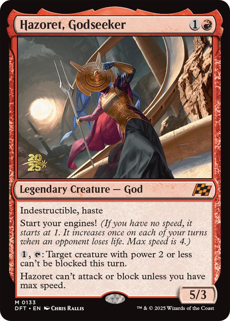Hazoret, Godseeker [Aetherdrift Prerelease Promos] | Deep Dive Games St. Marys