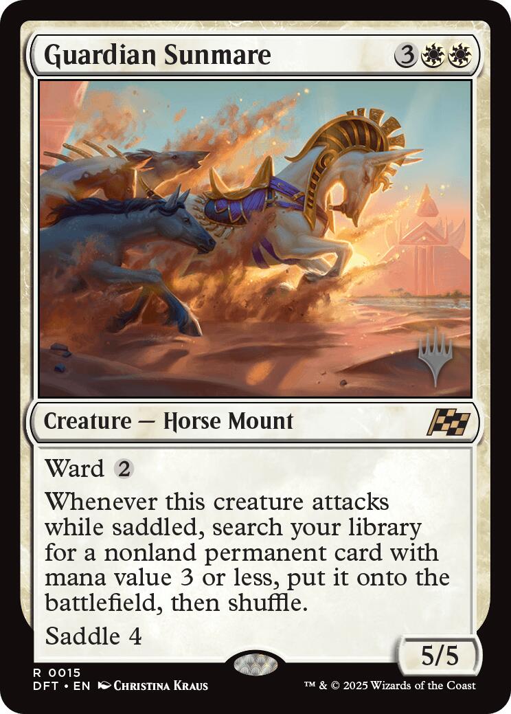 Guardian Sunmare (Promo Pack) [Aetherdrift Promos] | Deep Dive Games St. Marys