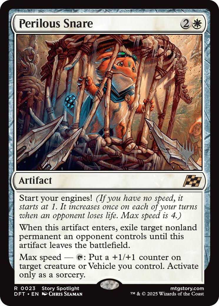 Perilous Snare (Promo Pack) [Aetherdrift Promos] | Deep Dive Games St. Marys
