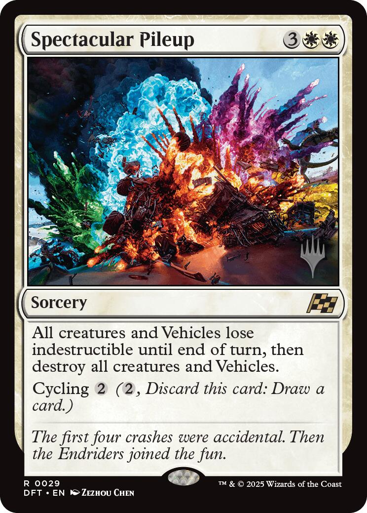 Spectacular Pileup (Promo Pack) [Aetherdrift Promos] | Deep Dive Games St. Marys