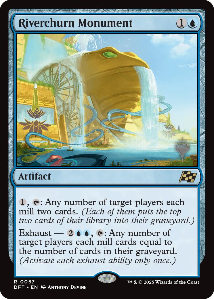 Riverchurn Monument (Promo Pack) [Aetherdrift Promos] | Deep Dive Games St. Marys