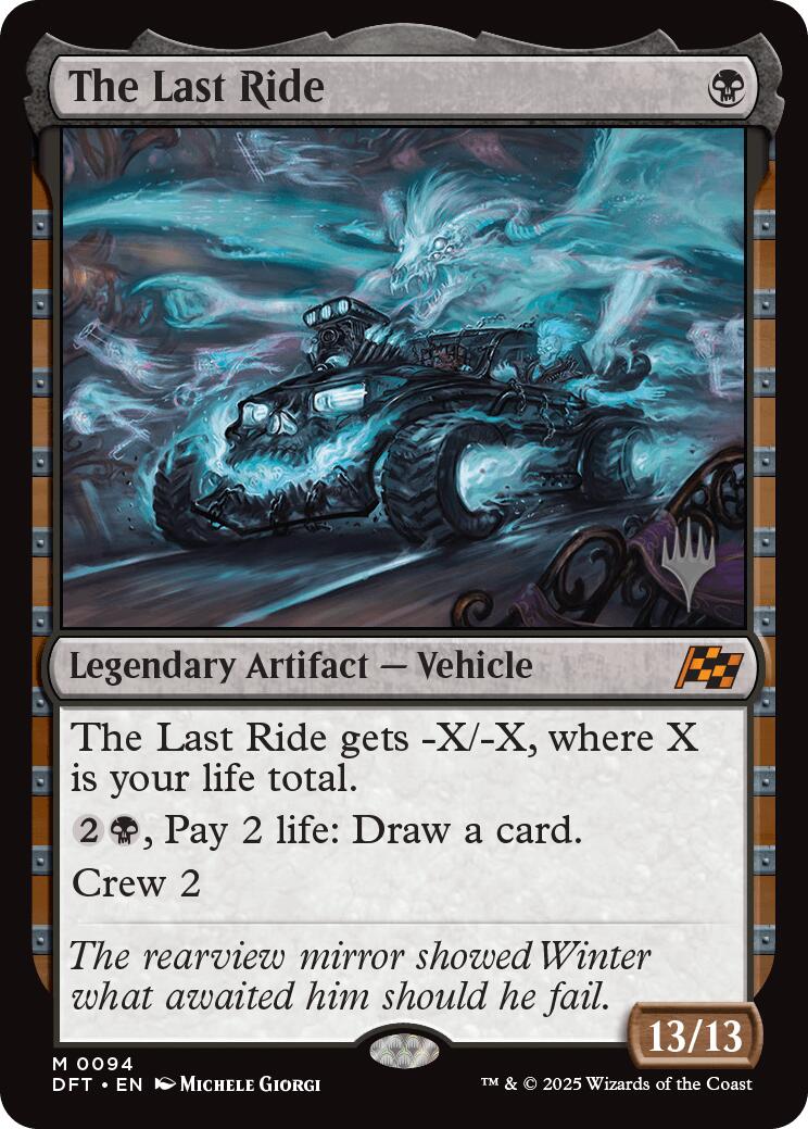 The Last Ride (Promo Pack) [Aetherdrift Promos] | Deep Dive Games St. Marys