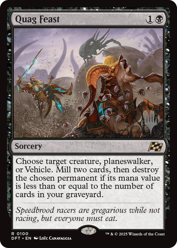 Quag Feast (Promo Pack) [Aetherdrift Promos] | Deep Dive Games St. Marys