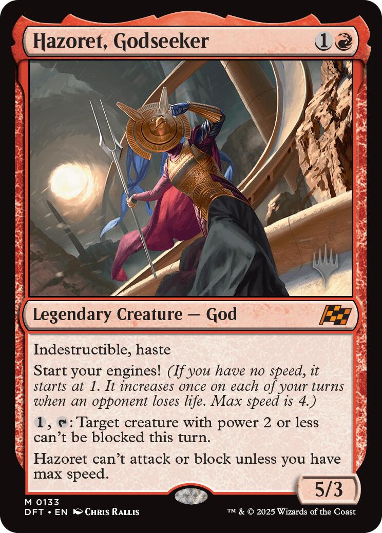 Hazoret, Godseeker (Promo Pack) [Aetherdrift Promos] | Deep Dive Games St. Marys