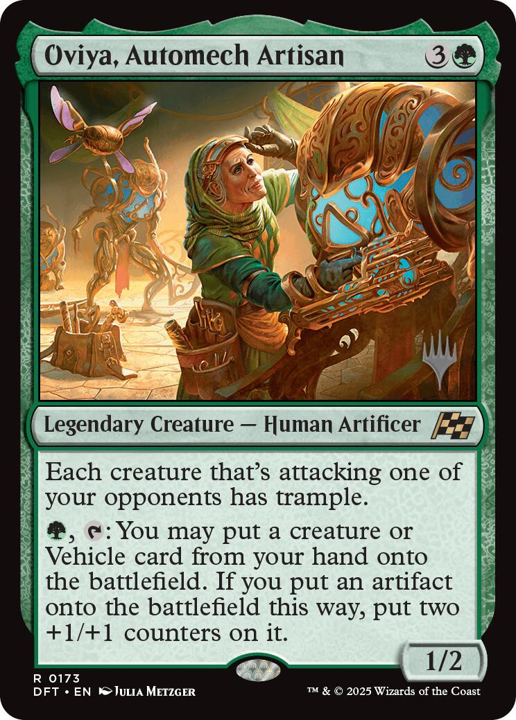 Oviya, Automech Artisan (Promo Pack) [Aetherdrift Promos] | Deep Dive Games St. Marys