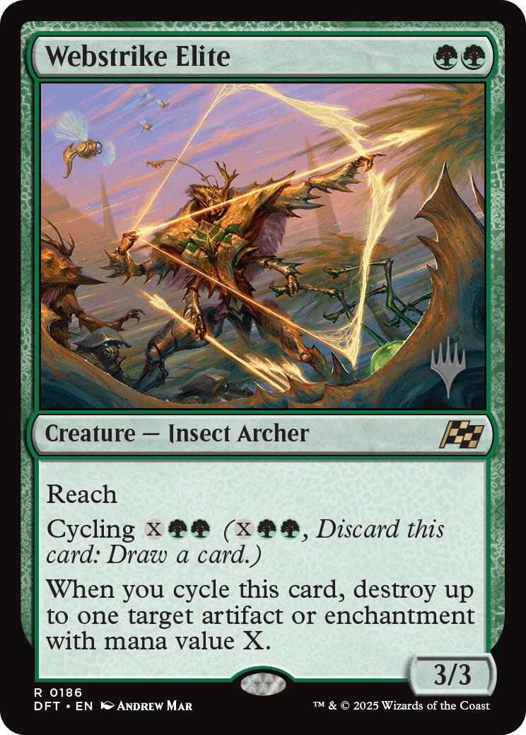Webstrike Elite (Promo Pack) [Aetherdrift Promos] | Deep Dive Games St. Marys