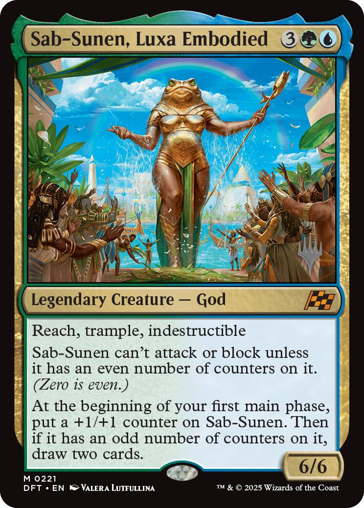Sab-Sunen, Luxa Embodied (Promo Pack) [Aetherdrift Promos] | Deep Dive Games St. Marys