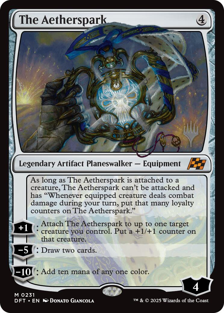 The Aetherspark (Promo Pack) [Aetherdrift Promos] | Deep Dive Games St. Marys