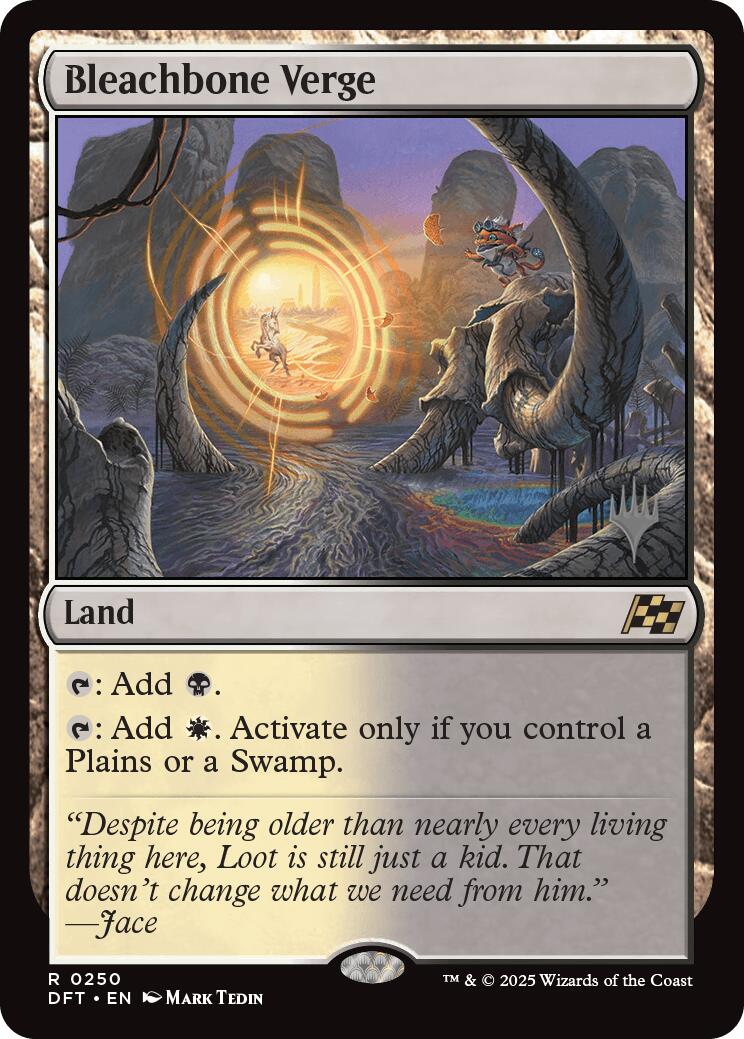 Bleachbone Verge (Promo Pack) [Aetherdrift Promos] | Deep Dive Games St. Marys