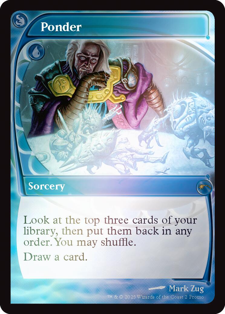 Ponder (Future Sight) [MagicFest 2025] | Deep Dive Games St. Marys