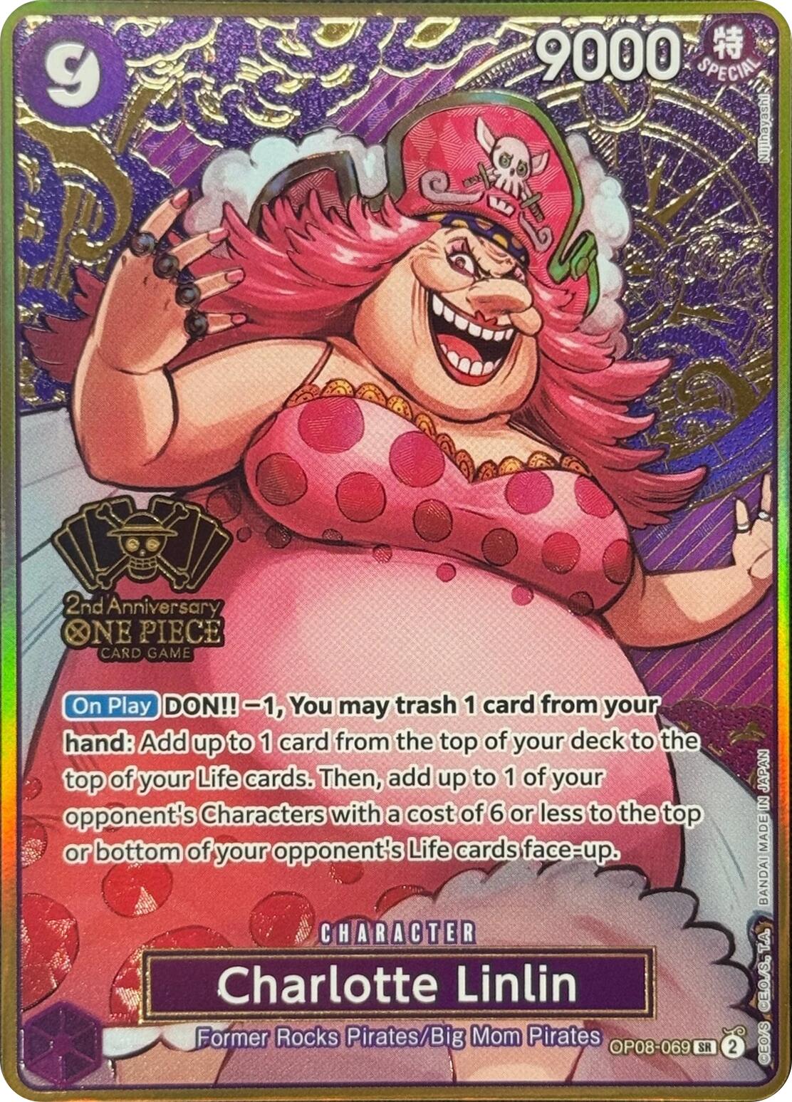 Charlotte Linlin (Japanese Version 2nd Anniversary Set) [One Piece Promotion Cards] | Deep Dive Games St. Marys