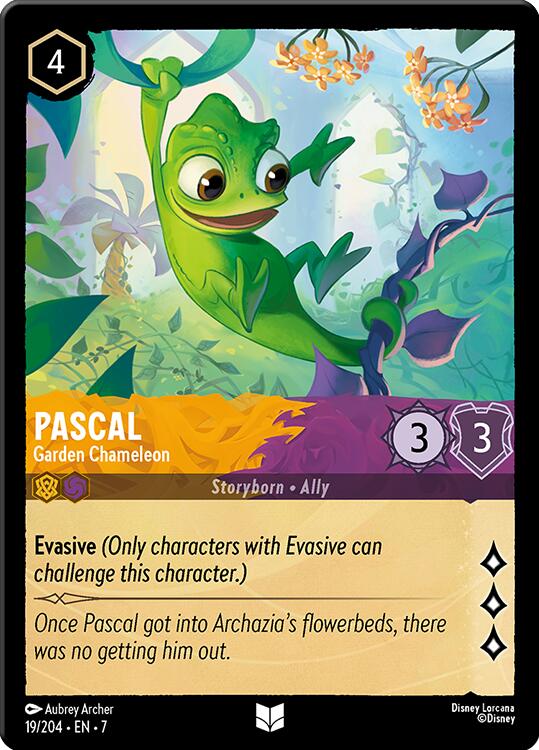 Pascal - Garden Chameleon (19/204) [Archazia's Island] | Deep Dive Games St. Marys
