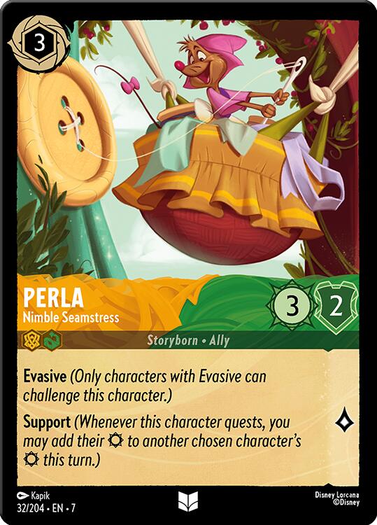 Perla - Nimble Seamstress (32/204) [Archazia's Island] | Deep Dive Games St. Marys
