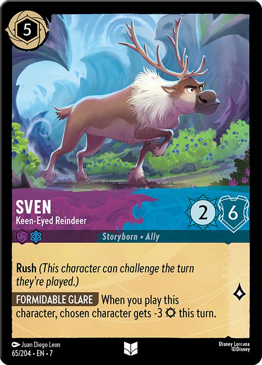 Sven - Keen-Eyed Reindeer (65/204) [Archazia's Island] | Deep Dive Games St. Marys