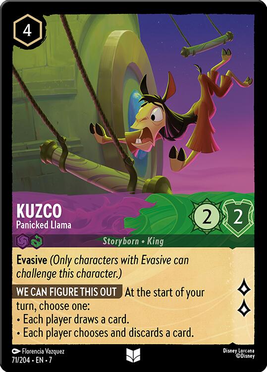 Kuzco - Panicked Llama (71/204) [Archazia's Island] | Deep Dive Games St. Marys