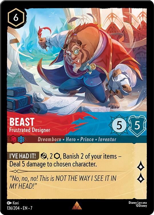 Beast - Frustrated Designer (136/204) [Archazia's Island] | Deep Dive Games St. Marys