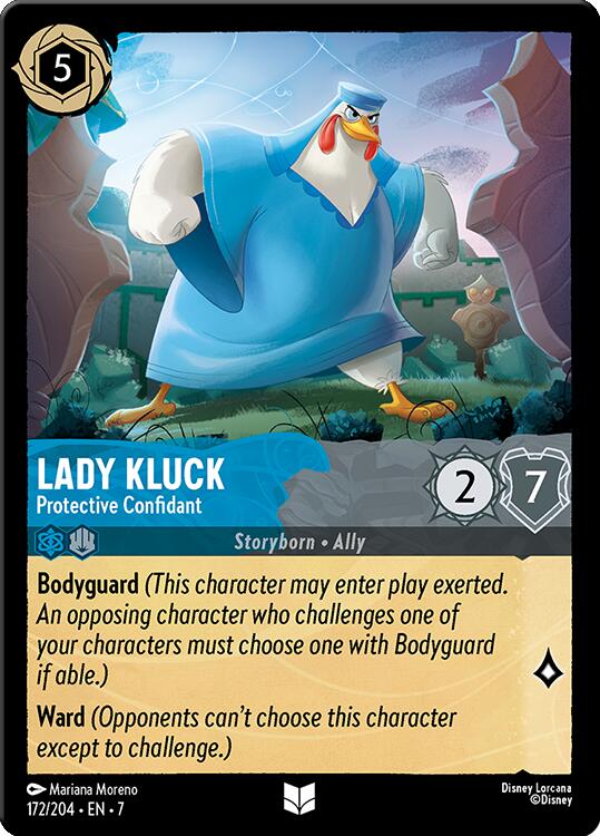 Lady Kluck - Protective Confidant (172/204) [Archazia's Island] | Deep Dive Games St. Marys