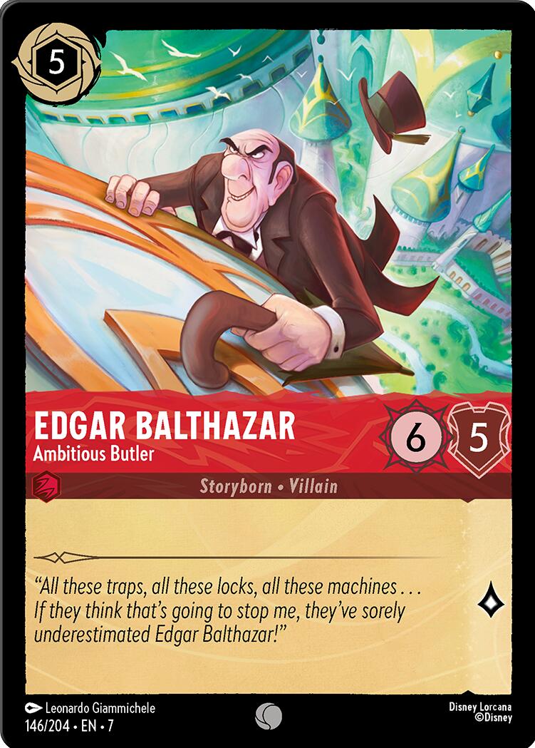 Edgar Balthazar - Ambitious Butler (146/204) [Archazia's Island] | Deep Dive Games St. Marys
