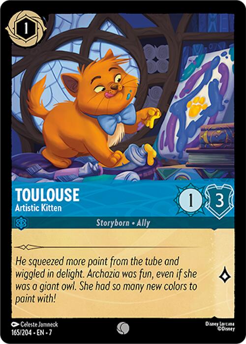 Toulouse - Artistic Kitten (165/204) [Archazia's Island] | Deep Dive Games St. Marys