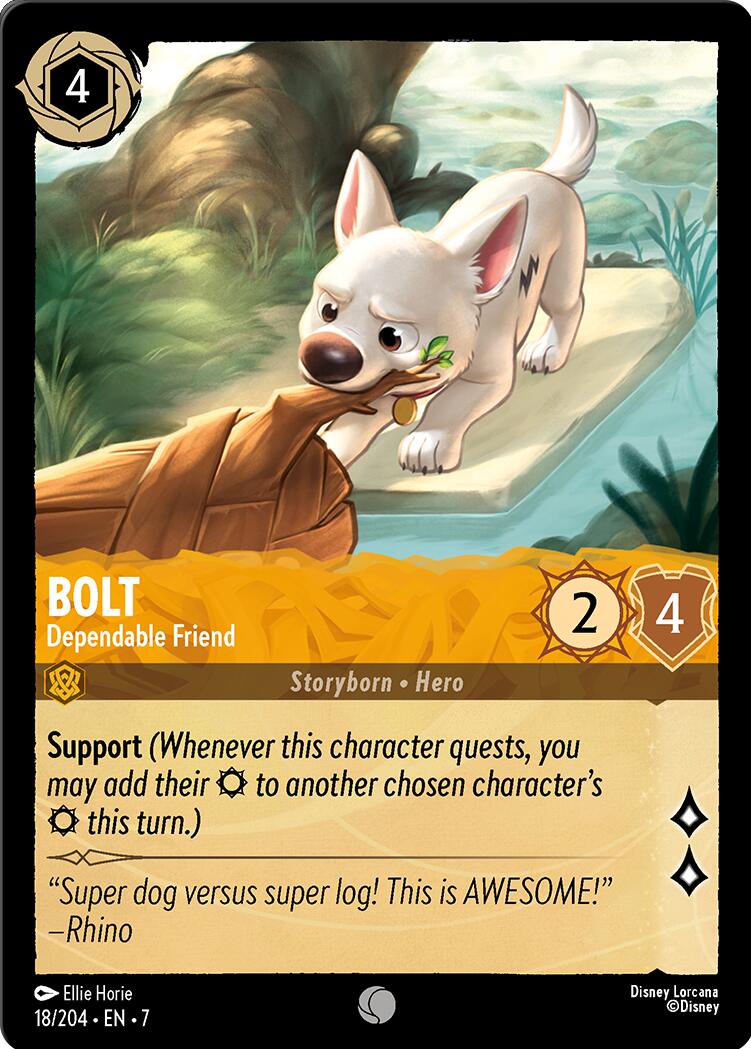 Bolt - Dependable Friend (18/204) [Archazia's Island] | Deep Dive Games St. Marys