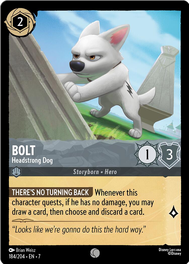 Bolt - Headstrong Dog (184/204) [Archazia's Island] | Deep Dive Games St. Marys
