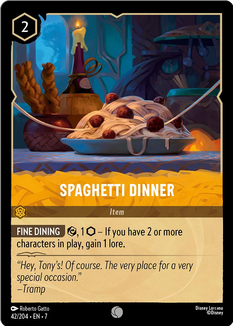 Spaghetti Dinner (42/204) [Archazia's Island] | Deep Dive Games St. Marys
