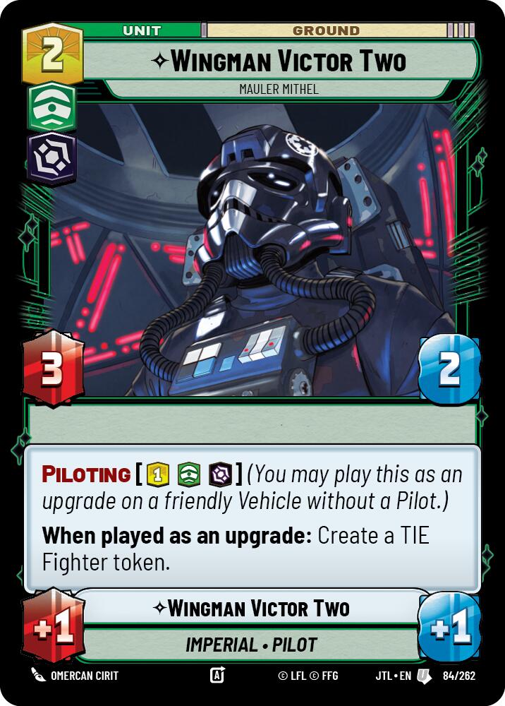 Wingman Victor Two - Mauler Mithel (084/262) (084/257) [Jump to Lightspeed] | Deep Dive Games St. Marys