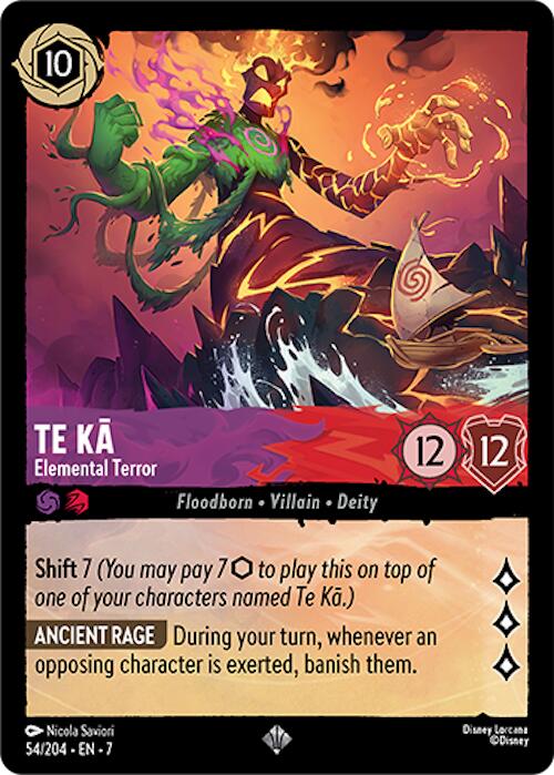 Te Ka - Elemental Terror (54/204) [Archazia's Island] | Deep Dive Games St. Marys