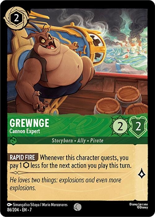 Grewnge - Cannon Expert (86/204) [Archazia's Island] | Deep Dive Games St. Marys