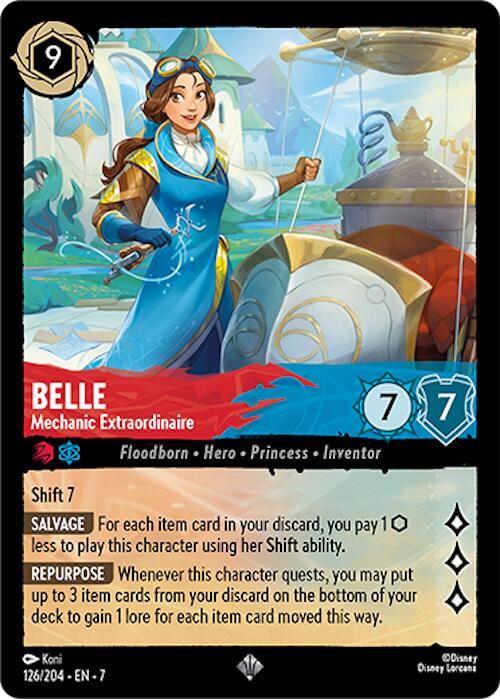 Belle - Mechanic Extraordinaire (126/204) [Archazia's Island] | Deep Dive Games St. Marys