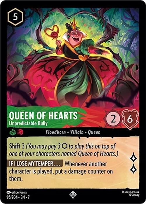 Queen of Hearts - Unpredictable Bully (95/204) [Archazia's Island] | Deep Dive Games St. Marys