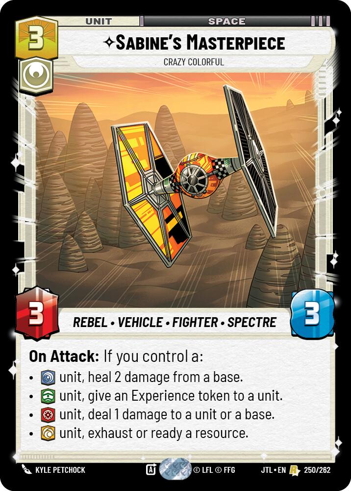Sabine's Masterpiece - Crazy Colorful (250/262) (250/257) [Jump to Lightspeed] | Deep Dive Games St. Marys
