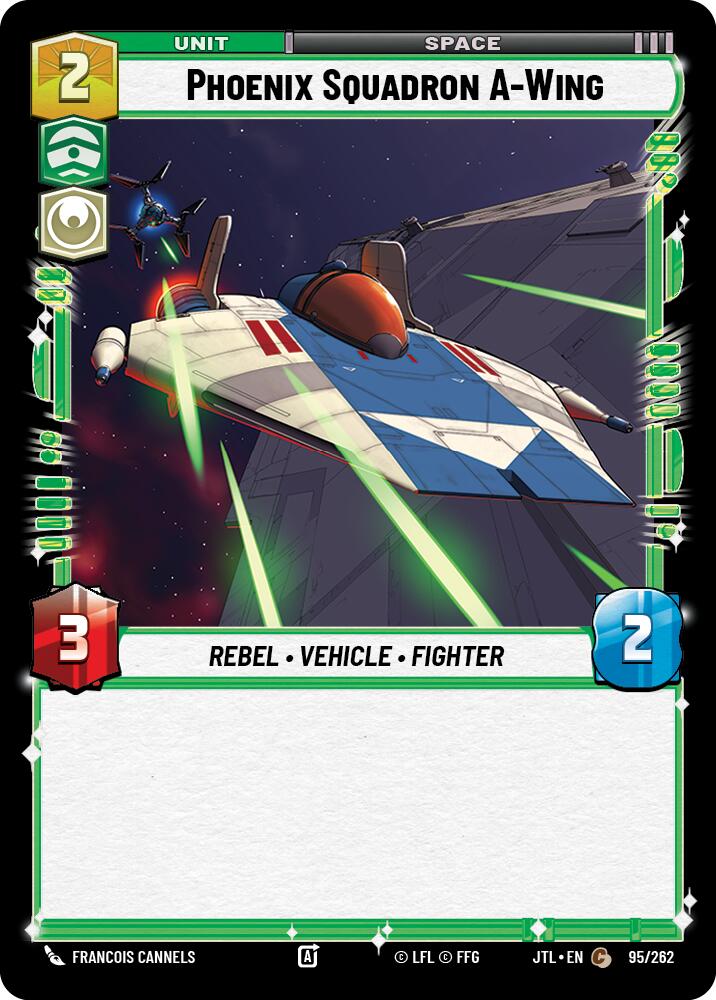 Phoenix Squadron A-Wing (095/262) (095/257) [Jump to Lightspeed] | Deep Dive Games St. Marys