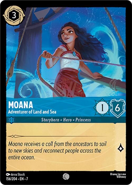 Moana - Adventurer of Land and Sea (156/204) [Archazia's Island] | Deep Dive Games St. Marys