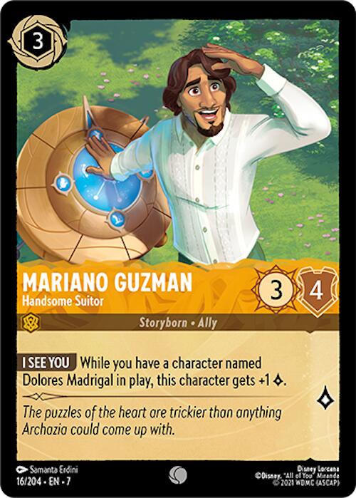 Mariano Guzman - Handsome Suitor (16/204) [Archazia's Island] | Deep Dive Games St. Marys