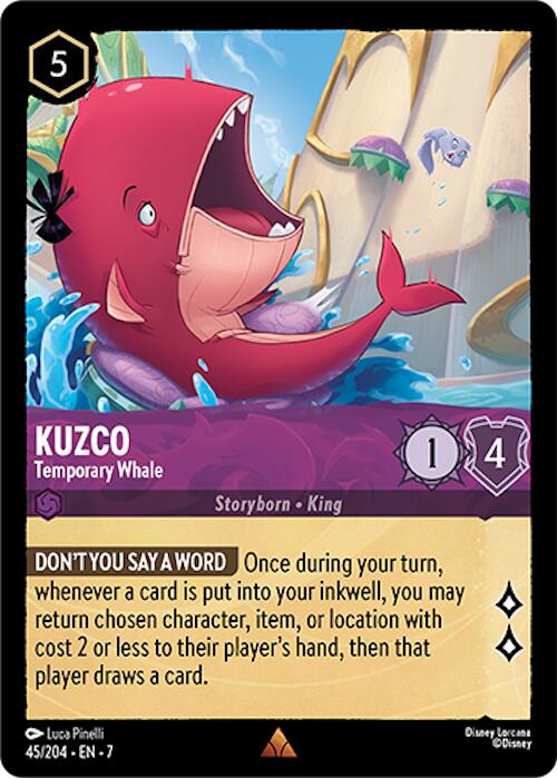 Kuzco - Temporary Whale (45/204) [Archazia's Island] | Deep Dive Games St. Marys