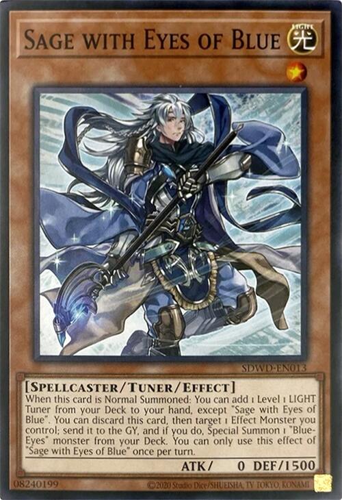 Sage with Eyes of Blue (Unlimited Misprint) [SDWD-EN013] Common | Deep Dive Games St. Marys
