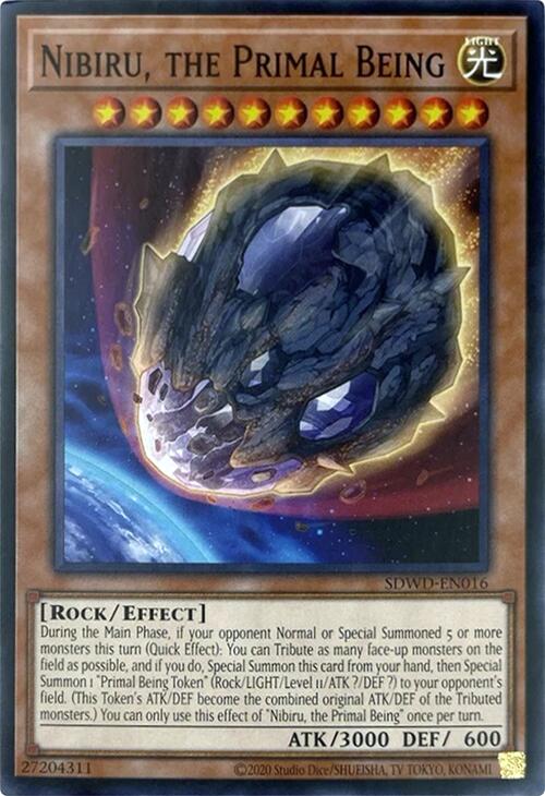 Nibiru, the Primal Being (Unlimited Misprint) [SDWD-EN016] Common | Deep Dive Games St. Marys