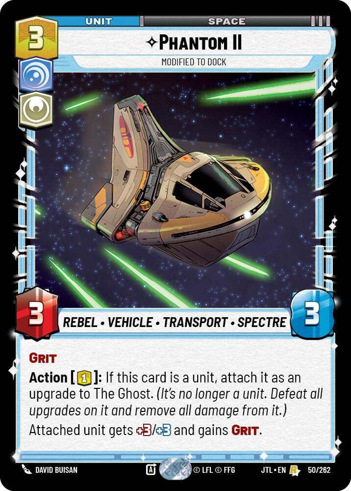 Phantom II - Modified to Dock (050/262) (050/257) [Jump to Lightspeed] | Deep Dive Games St. Marys