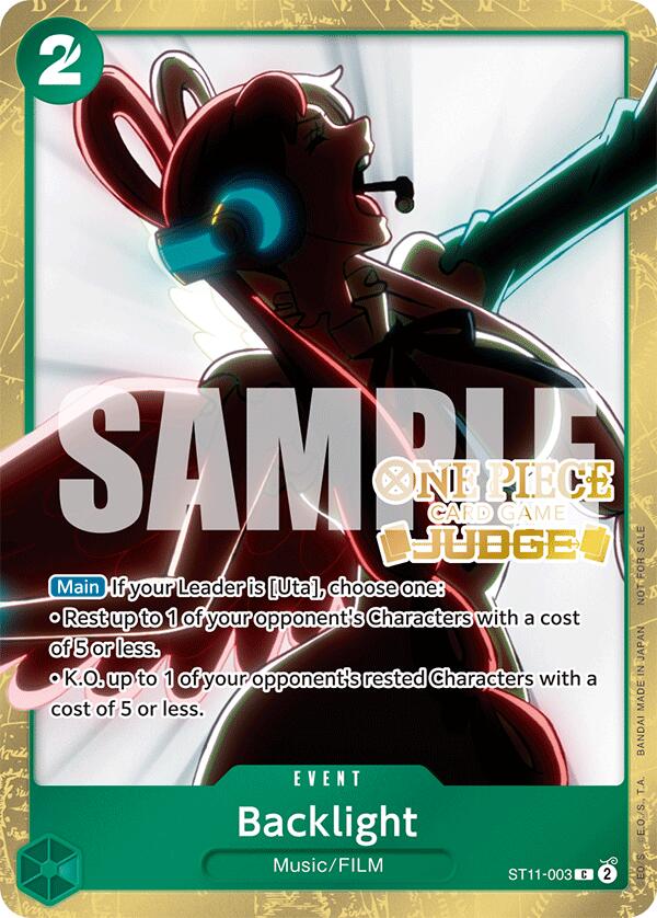 Backlight (Judge Pack Vol. 5) [One Piece Promotion Cards] | Deep Dive Games St. Marys